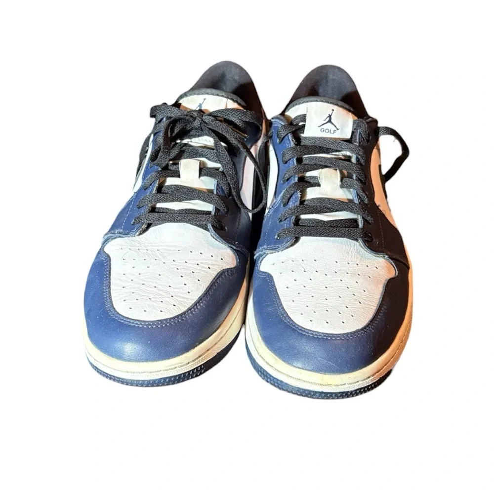 Jordan x Golf 2021 Collab Midnight Navy Retro Low Dunks - Picture 1 of 6